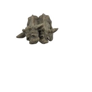 Vintage Quarry Critters "Cherry‎ & Chip" Cow Figurine 2000s Second Nature Design